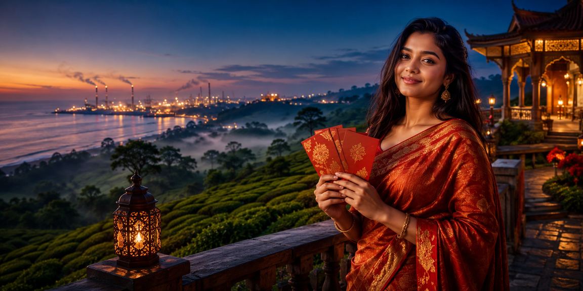 গাজীপুরে লাল খামারের বোনাস সহায়তা নগর চায়ের বাগানে